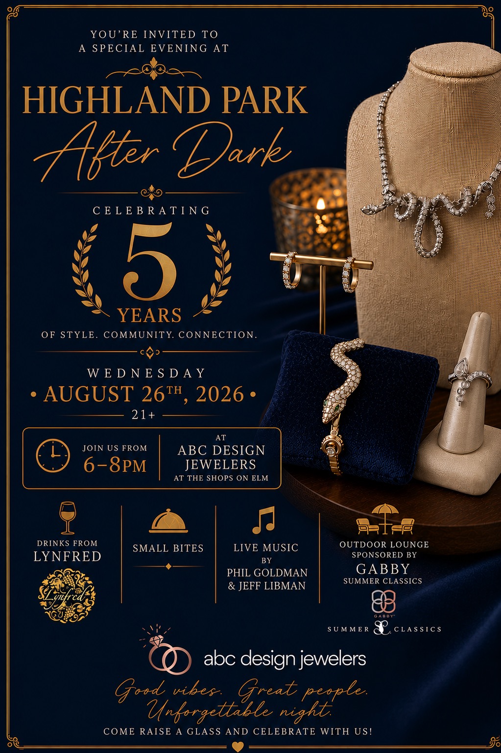 Shops on Elm Place Hosts First-Ever End of Summer Party in Highland Park